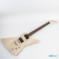 Gibson Explorer DIY Electric Guitar Kit main components in place